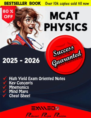 Examedo MCAT Physics Books ,Best Sellers , Success guranteed, Books Notes, Buy Now, High ranked